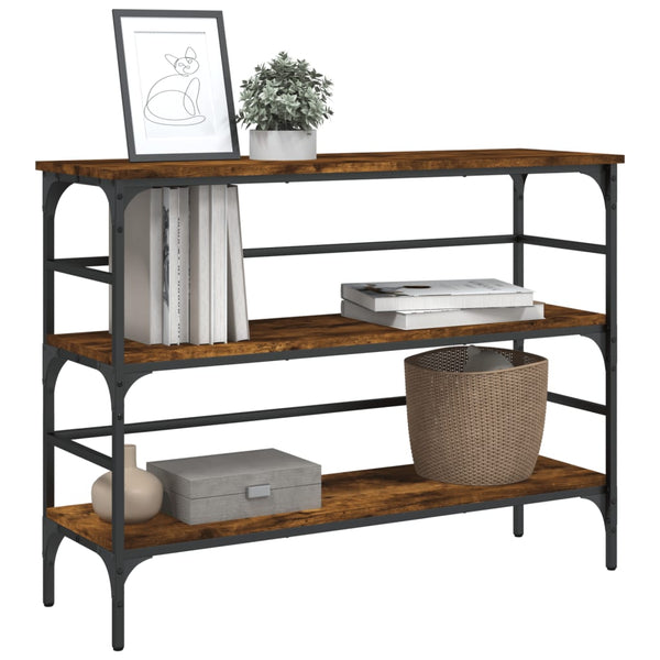 Konsolentisch Albinica aus Räuchereiche 100x32x75cm (Holz)