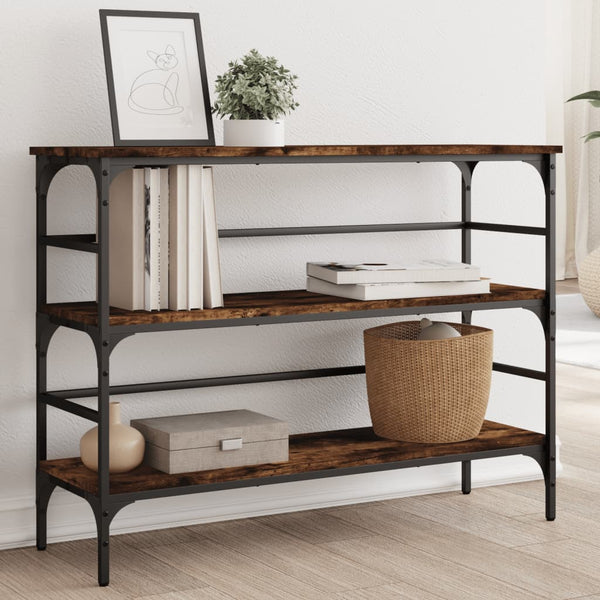 Konsolentisch Albinica aus Räuchereiche 100x32x75cm (Holz)