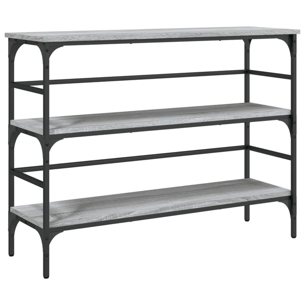 Harmaa konsolipöytä Albinica 100x32x75cm (puinen)