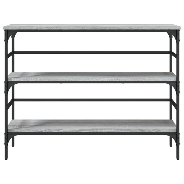 Harmaa konsolipöytä Albinica 100x32x75cm (puinen)
