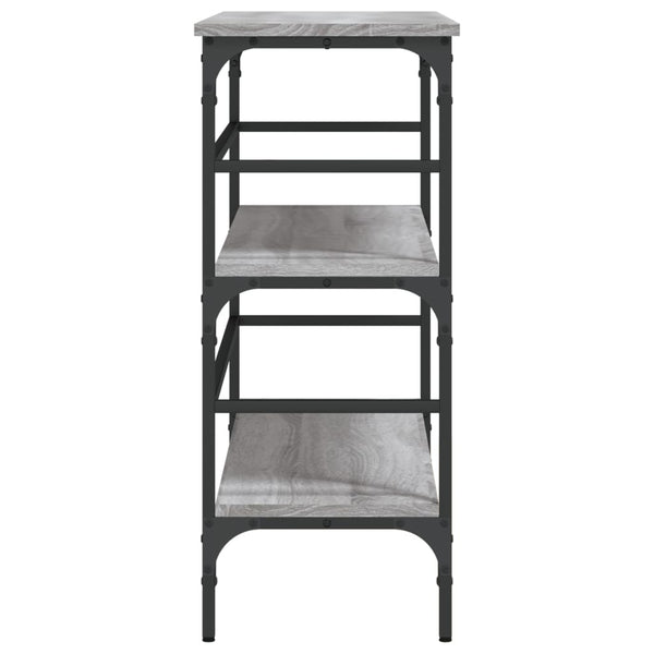 Harmaa konsolipöytä Albinica 100x32x75cm (puinen)