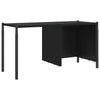 Schwarzes Bücherregal Lipovan 72x28x172cm (Holz)