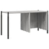 Harmaa kirjahylly Lipovan 72x28x172cm (puinen)