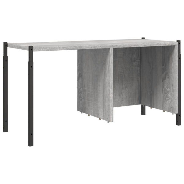 Harmaa kirjahylly Lipovan 72x28x172cm (puinen)