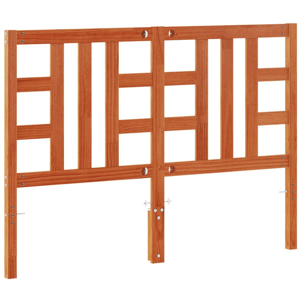 Braunes Kopfteil Buriga 135cm (Kiefer)