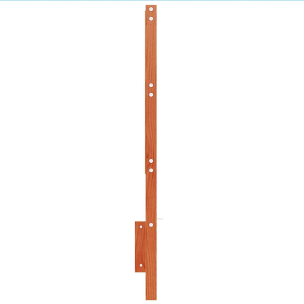 Braunes Kopfteil Ghiulfra 135 cm (Kiefer)