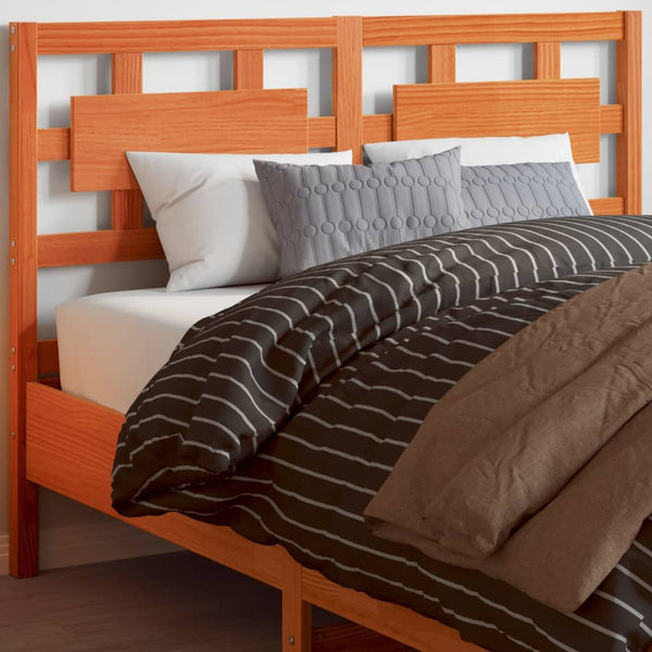 Braunes Kopfteil Fainis 135 cm (Kiefer)