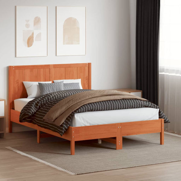 Braunes Kopfteil Bv 135cm (Kiefer)