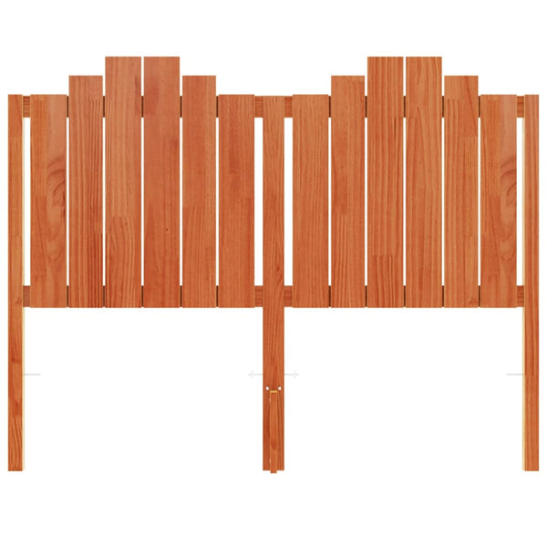 Braunes Kopfteil Filimona 135 cm (Kiefer)