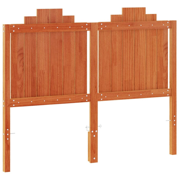 Braunes Kopfteil Filimona 135 cm (Kiefer)