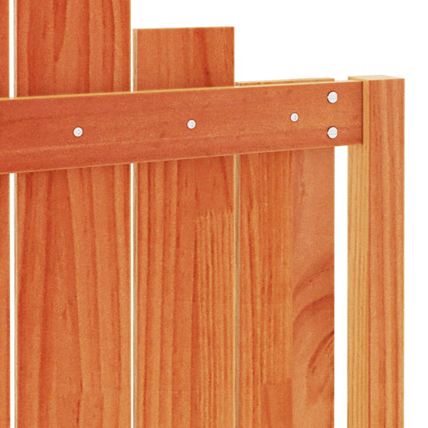 Braunes Kopfteil Filimona 135 cm (Kiefer)