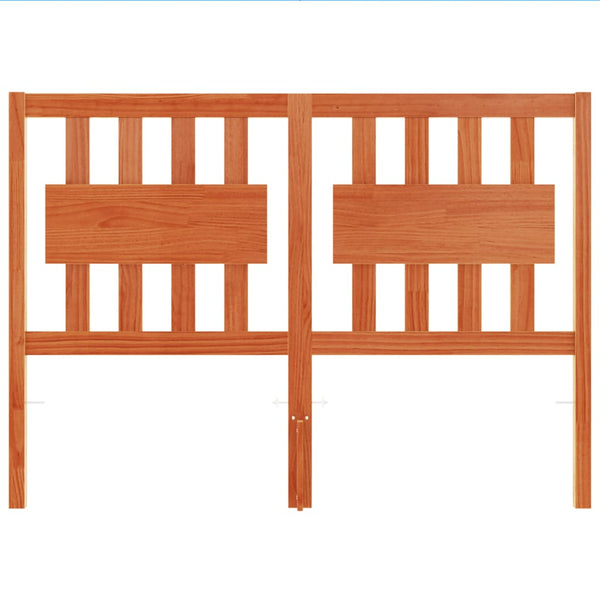 Braunes Kopfteil Edisa 135cm (Kiefer)