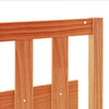 Braunes Kopfteil Edisa 135cm (Kiefer)