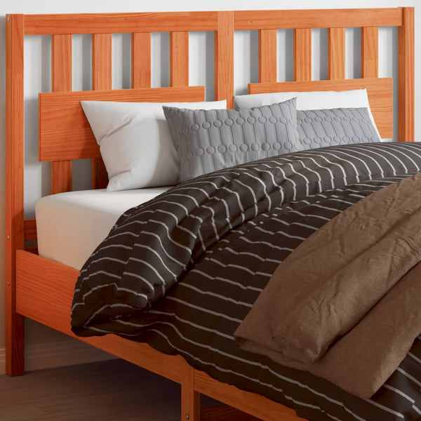 Braunes Kopfteil Edisa 135cm (Kiefer)