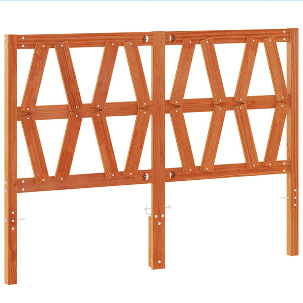 Braunes Kopfteil Vierka 135 cm (Kiefer)