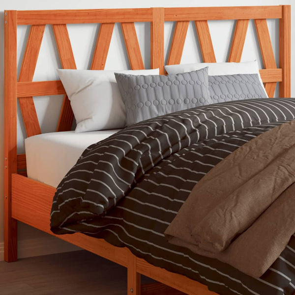 Braunes Kopfteil Vierka 135 cm (Kiefer)