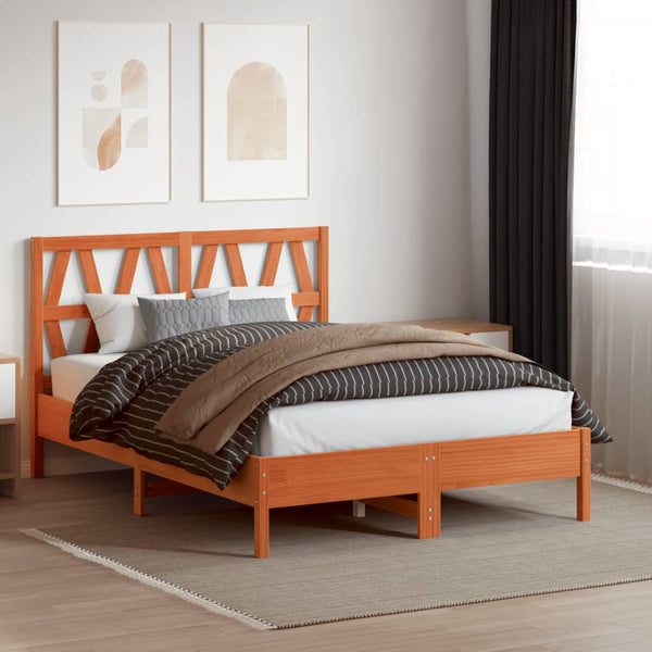 Braunes Kopfteil Vierka 160cm (Kiefer)
