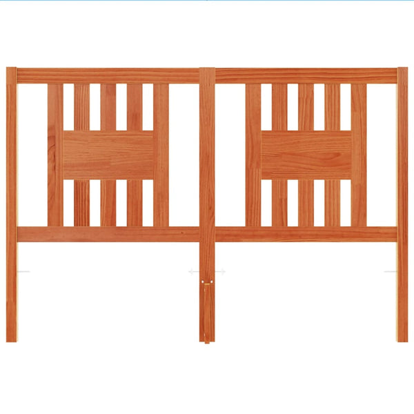 Braunes Kopfteil Budoiu 140cm (Kiefer)