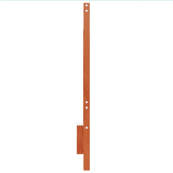 Braunes Kopfteil Budoiu 140cm (Kiefer)