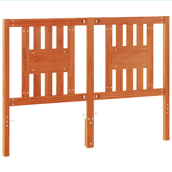 Braunes Kopfteil Budoiu 140cm (Kiefer)