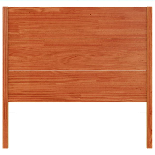 Braunes Bettkopfteil Zan 100cm (Kiefer)