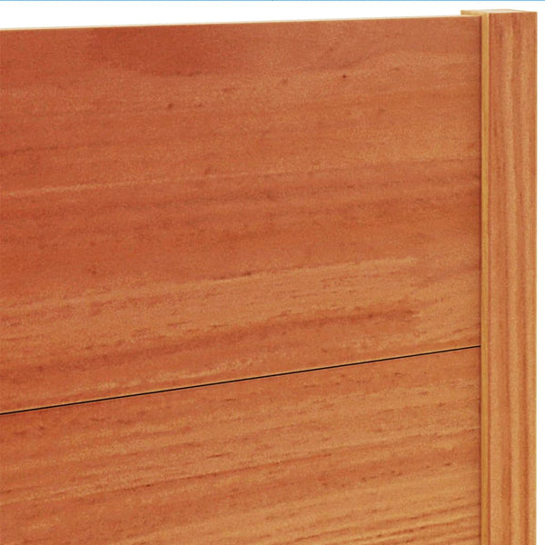 Braunes Kopfteil Zan 135 cm (Kiefer)