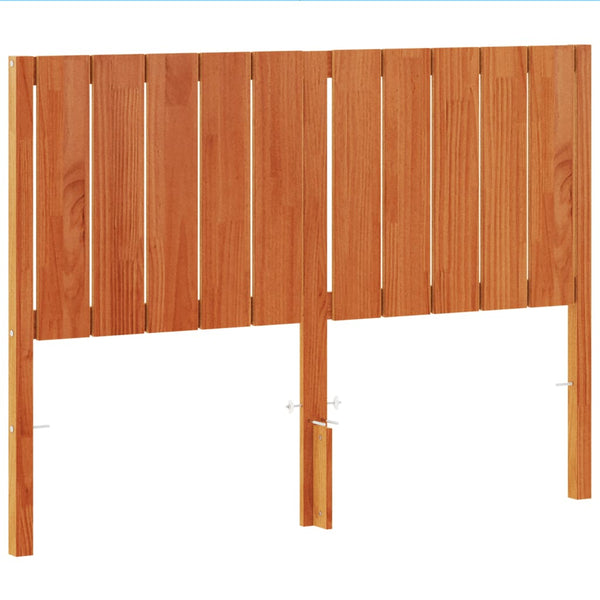 Braunes Kopfteil Sascau 135 cm (Kiefer)