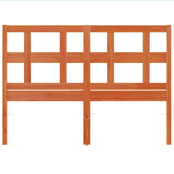 Braunes Kopfteil Coicea 135 cm (Kiefer)