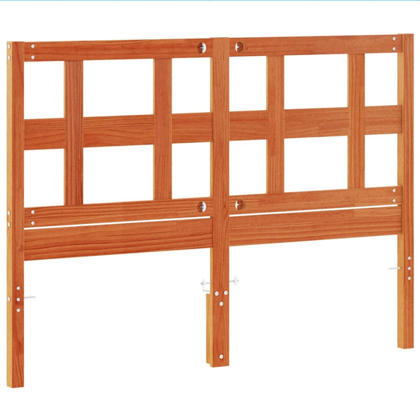 Braunes Kopfteil Coicea 135 cm (Kiefer)