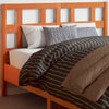 Braunes Kopfteil Coicea 135 cm (Kiefer)