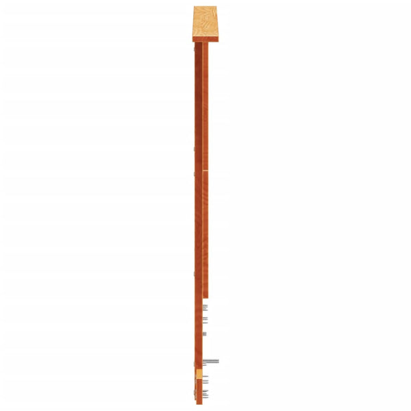 Braunes Kopfteil Diamandina 135 cm (Kiefer)