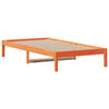 Bordeauxrotes Schlafsofa Desider 90x200cm (Kiefer)