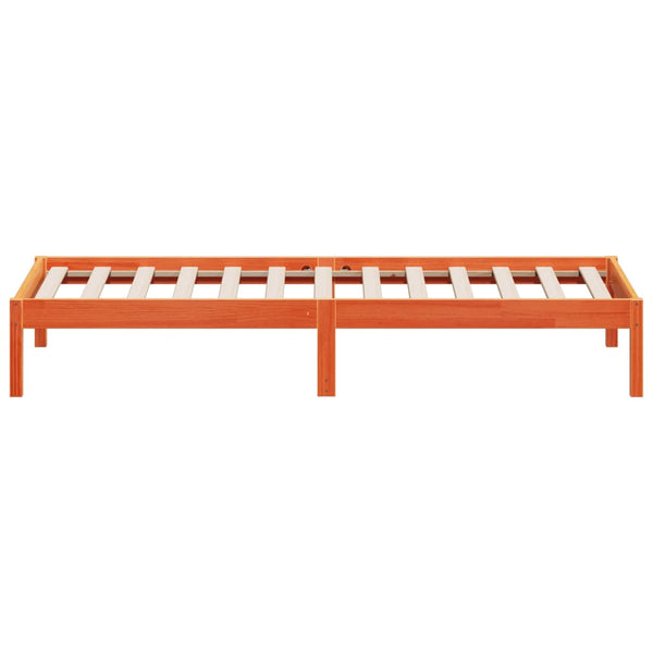Bordeauxrotes Schlafsofa Desider 90x200cm (Kiefer)
