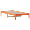 Bordeauxrotes Schlafsofa Desider 90x200cm (Kiefer)