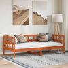 Wachsbraunes Schlafsofa Nuri 90x200cm (Kiefer)