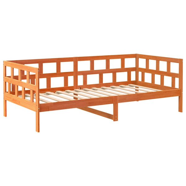 Couchbett Nuri 80x200cm, wachsig braun (Kiefer)