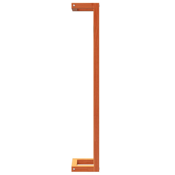 Gelbbrauner Handtuchhalter Linette 23x18x110cm (Kiefer)