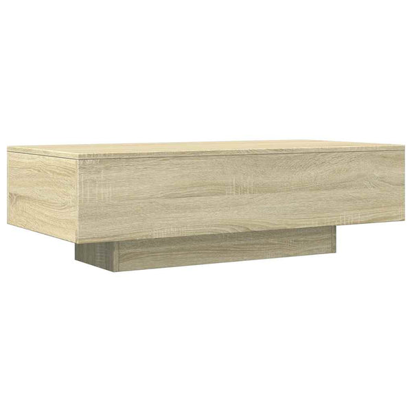 Sonoma Eiche Couchtisch Hordei 100x49,5x31cm (Holz)