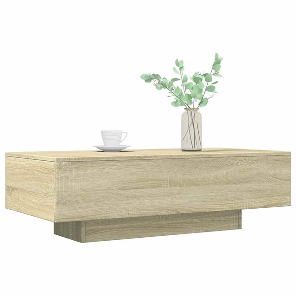 Sonoma Eiche Couchtisch Hordei 100x49,5x31cm (Holz)