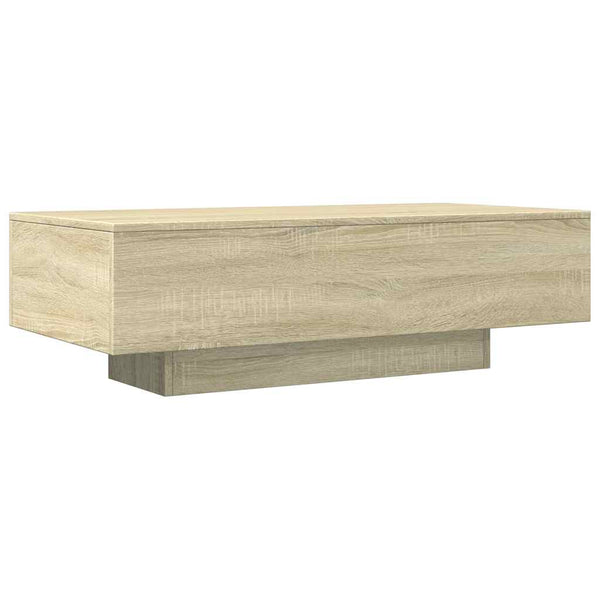Sonoma Eiche Couchtisch Hordei 100x49,5x31cm (Holz)