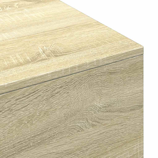 Sonoma Eiche Couchtisch Hordei 100x49,5x31cm (Holz)