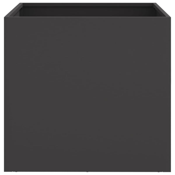 Blumenkasten Eusebie schwarz 42x40x39cm (kaltgewalzter Stahl)