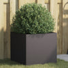 Blumenkasten Eusebie schwarz 42x40x39cm (kaltgewalzter Stahl)