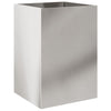 Blumenkasten Eusebie 52x48x75cm Silber (Edelstahl)