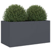 Blumenkasten Eusebie Anthrazit 62x30x29cm (kaltgewalzter Stahl)
