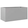Blumenkasten Eusebie Silber 62x30x29cm (verzinkter Stahl)