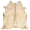 Beige aito lehmäntaljamatto Vadan 180x220cm