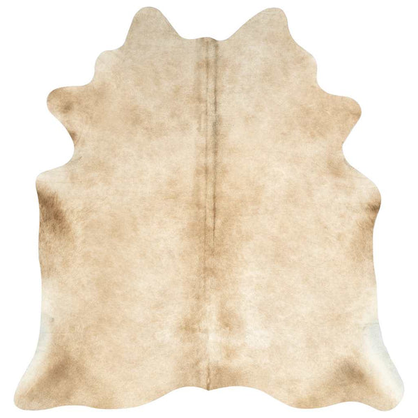 Beige aito lehmäntaljamatto Vadan 180x220cm