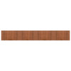 Brauner Teppich Rechteck Tatian 60x400cm (Bambus)