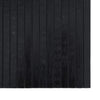 Schwarzer Teppich rechteckig Tatian 60x500cm (Bambus)